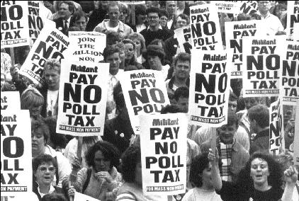 Anti-Poll Tax Rally