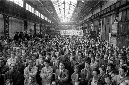 Historic general strike in France, May 1968