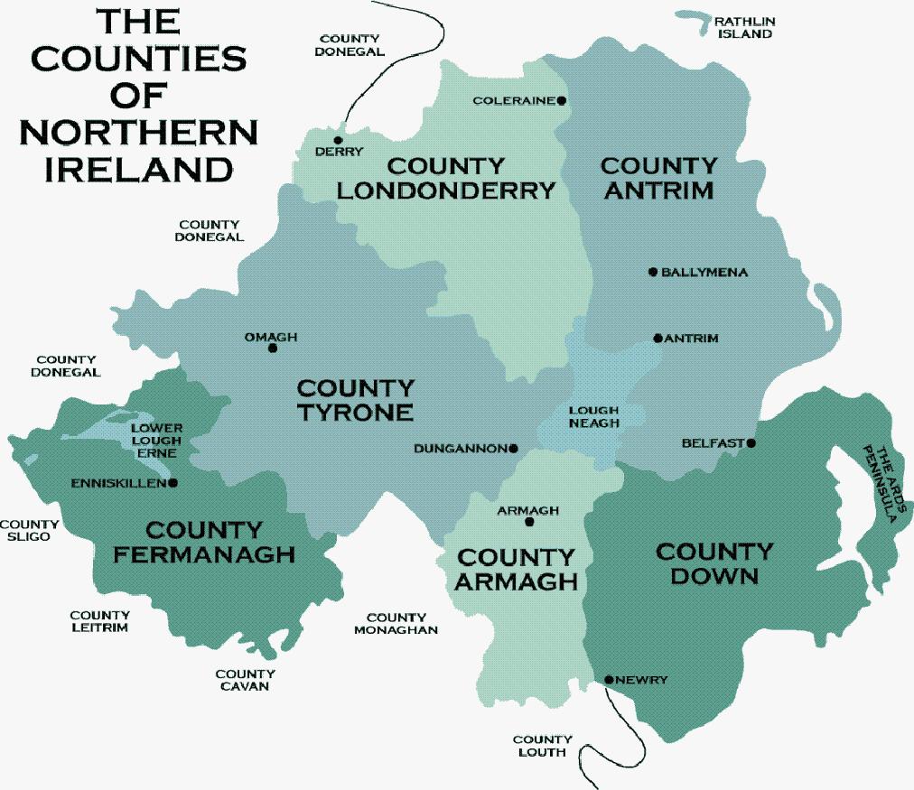 the_map_of_northern_ireland