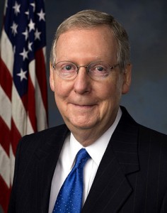 Republican Senator Mitch McConnell (Kentucky)