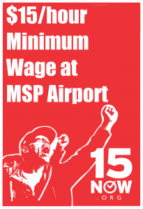 $15/hour Minimum Wage at MSP Airport