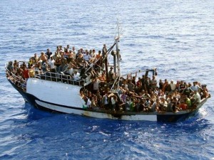 Cyprus launched a rescue mission for 300 Syrian refugees on a fishing boat 100 km off its coast (Photo: AFP)