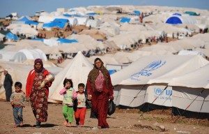 Atme camp on the Turkish border, 2013 (Photo: Bulent Kilic / AFP / Getty Images)