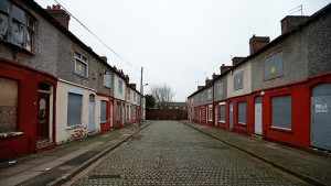 Boarded-up houses in Kensington, Liverpool, in northern England (Photo: Reuters / Phil Noble)