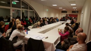 Mass emergency local meeting called by RS members in response to attack