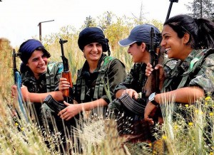 Kurdish YPG fighters. Photo: https://www.flickr.com/photos/kurdishstruggle/15338345990